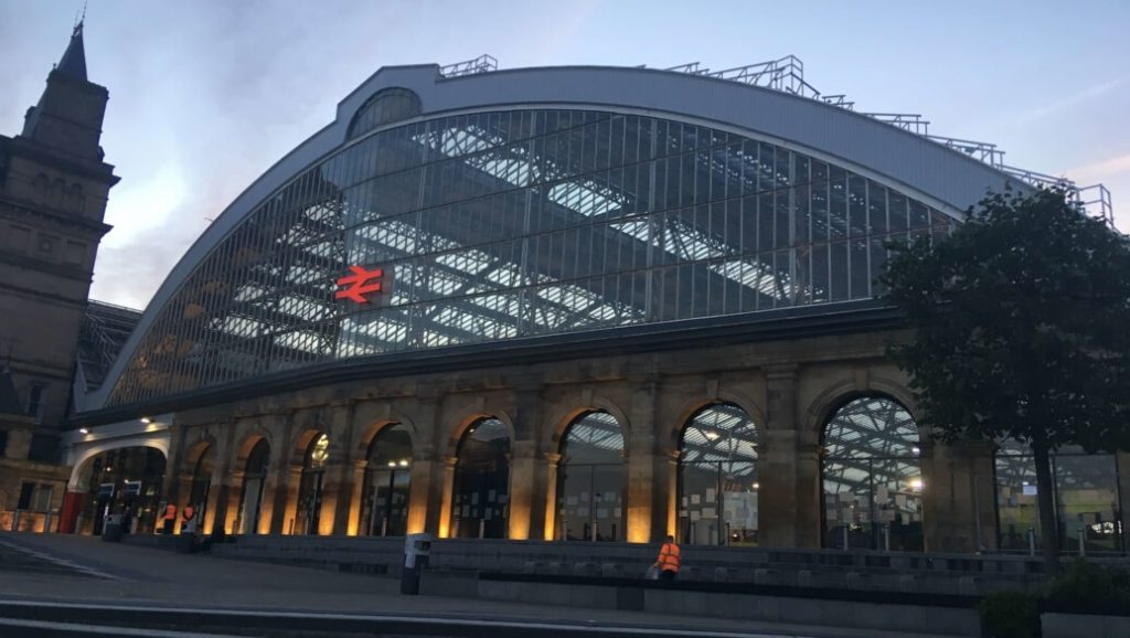 Liverpool Lime Street station exterior