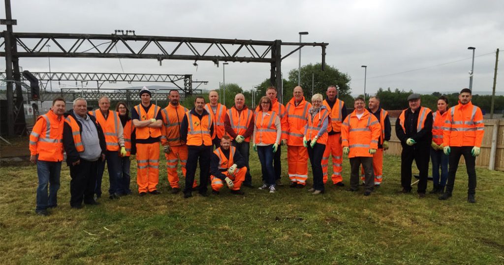 LNW friends guide bridge memorial garden volunteers