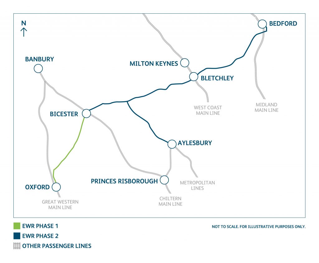 Western phase 1 and 2 map