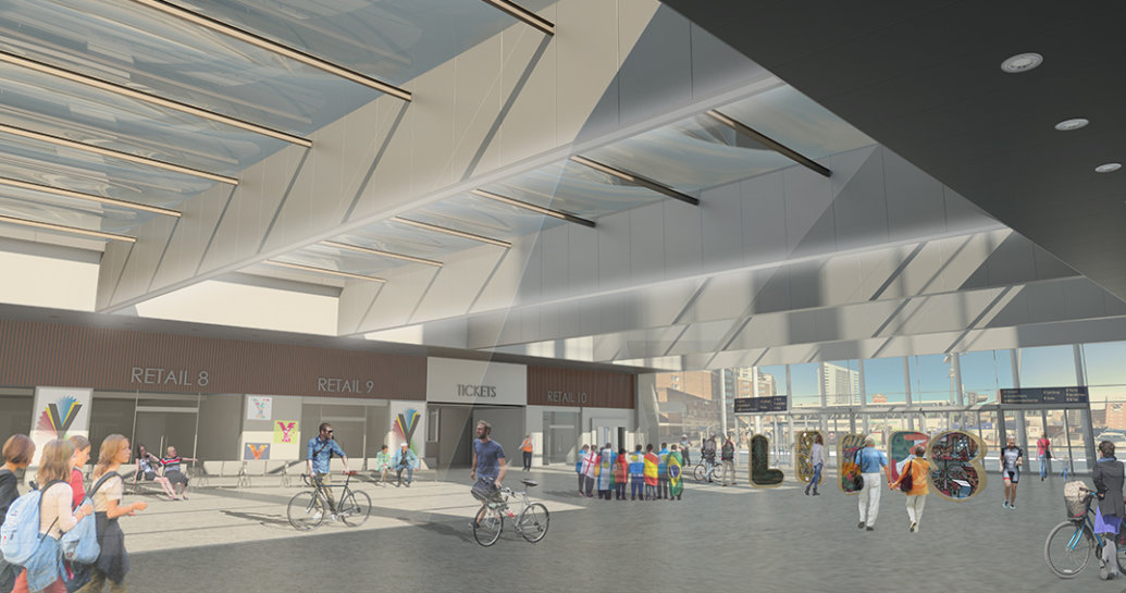Leeds station improvements Network Rail