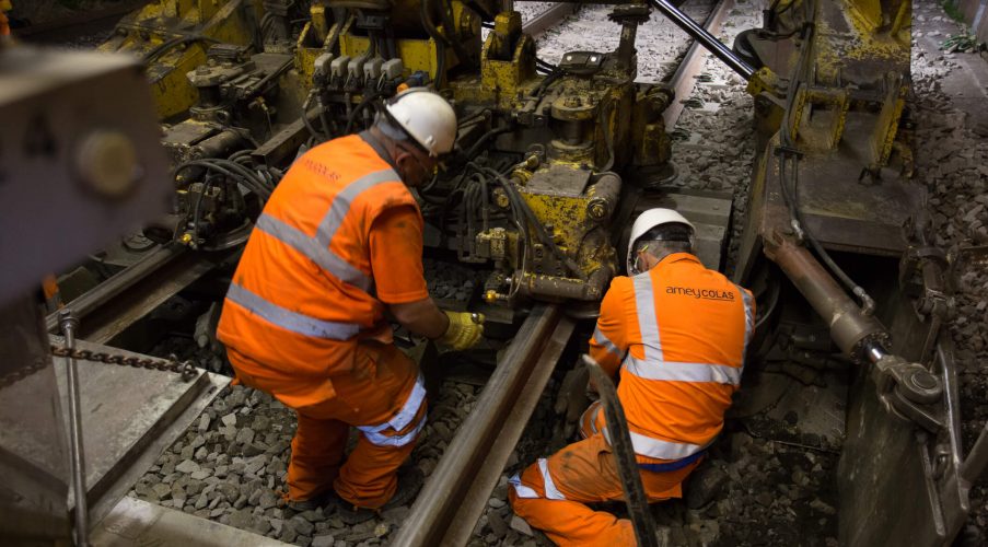 High Output machines Network Rail