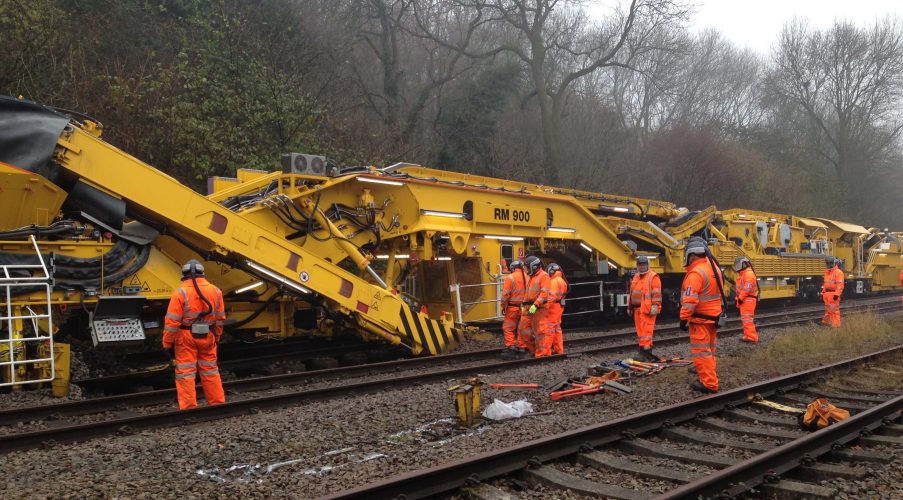 High Output machines Network Rail