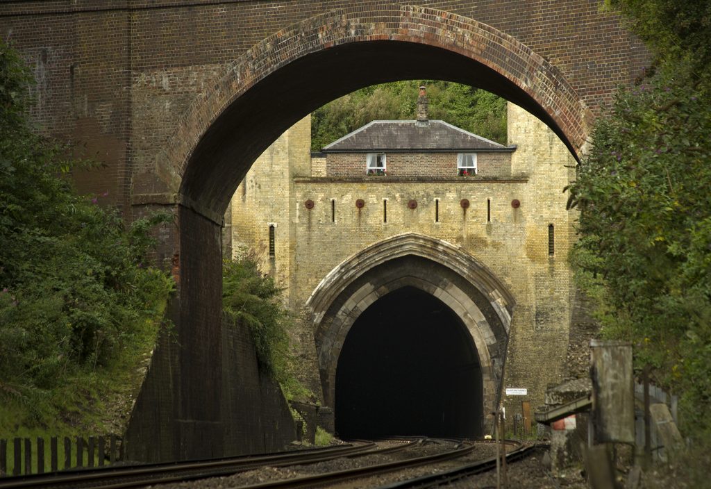 Tunnel on the Brighton Main Line