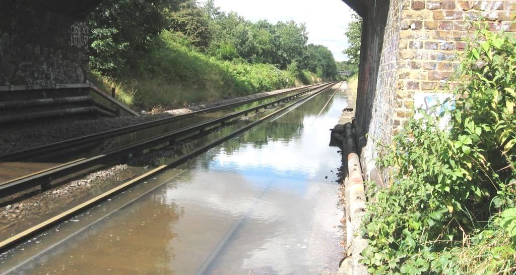 Flooding at Fulwell