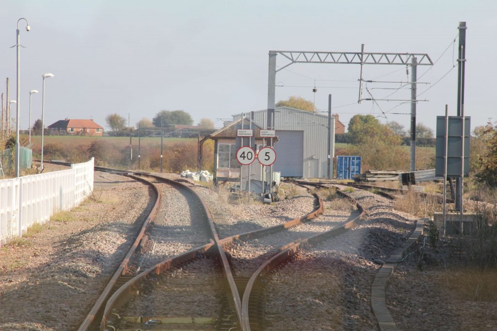 Shed and dummy overhead line equipment