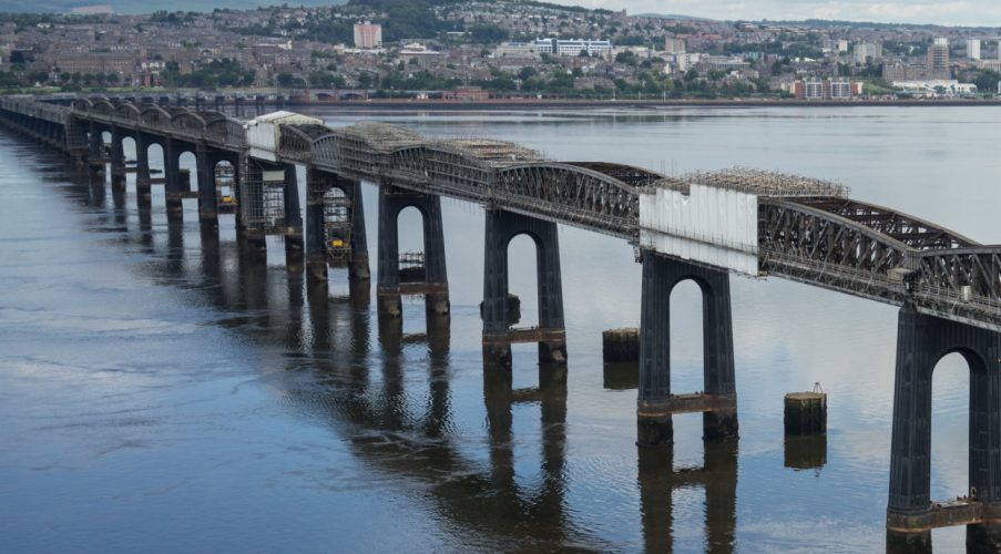 Tay Bridge wins top prize at railway heritage awards Network Rail