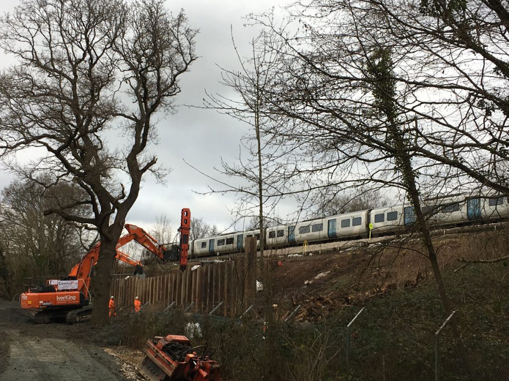 Wivelsfield landslip