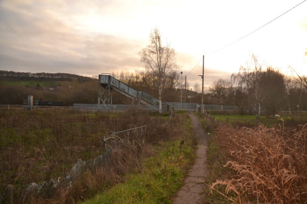 Existing Ferryboat Lane footbridge