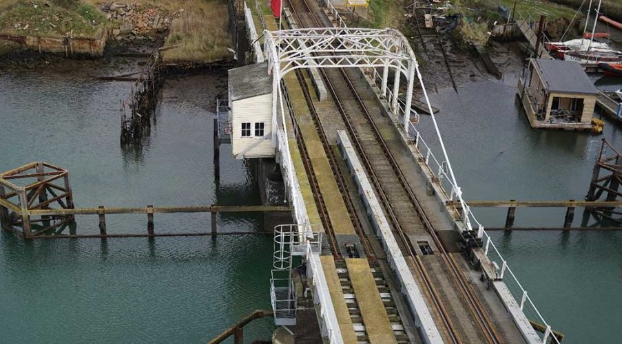 Swing bridge renewals Network Rail