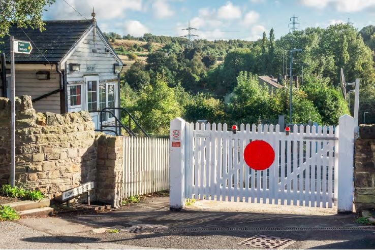 Lady Anne Level Crossing Network Rail