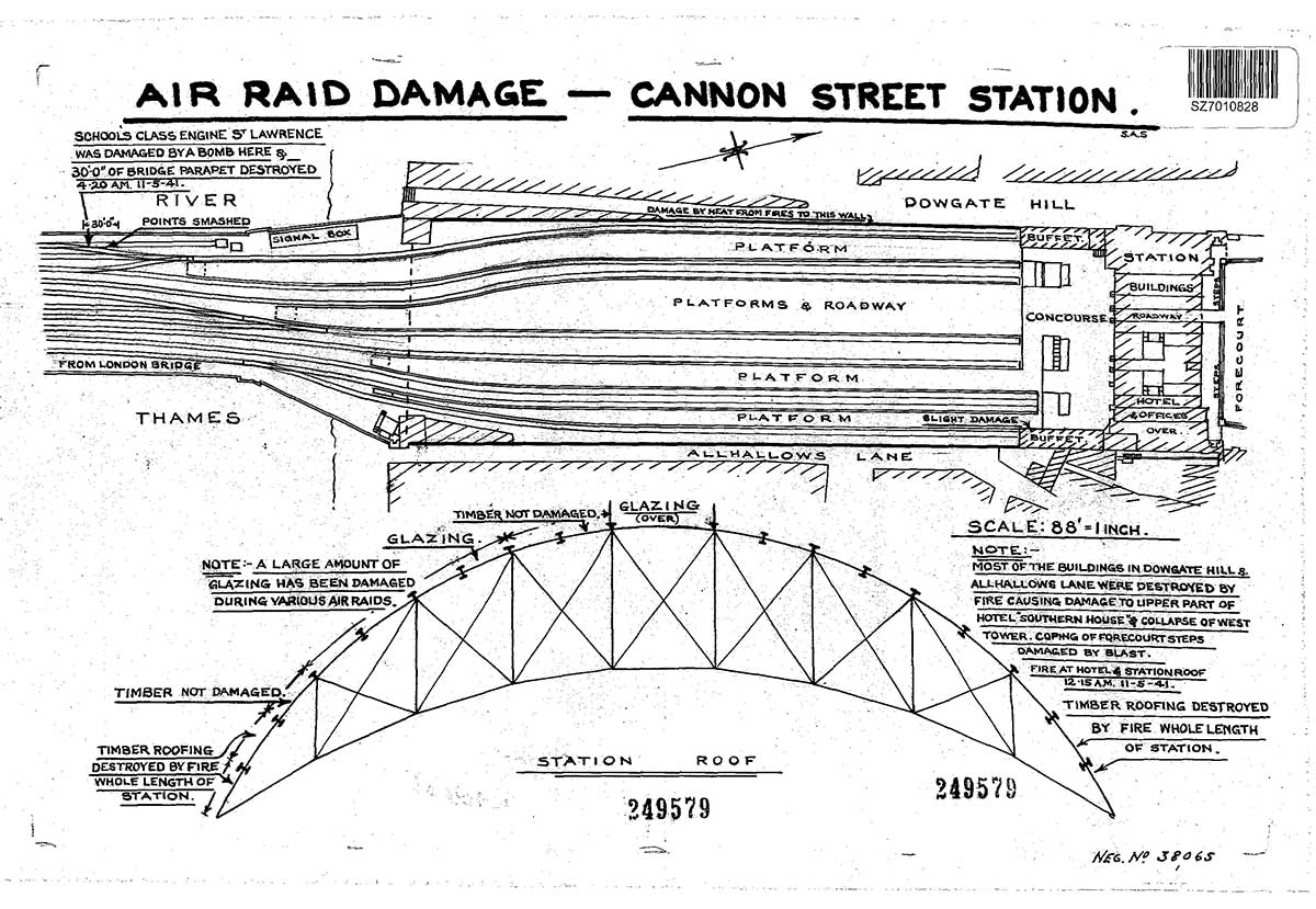 Cannon Street Station Map The History Of London Cannon Street Station - Network Rail