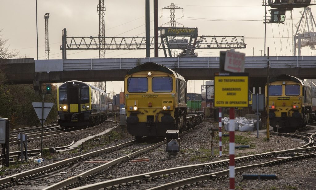 Freightliner Maritime Terminal in Redbridge