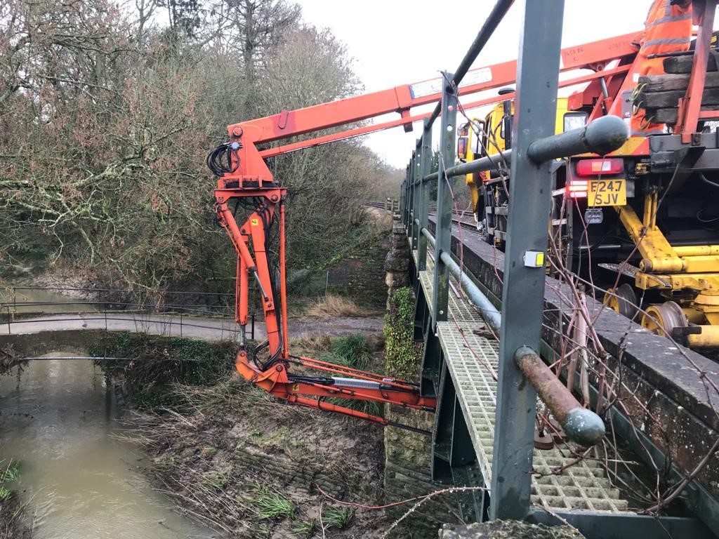 Work taking place on the Heart of Wessex line