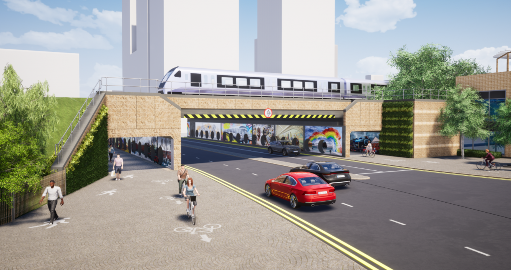 Victoria Arch Widening in Woking
