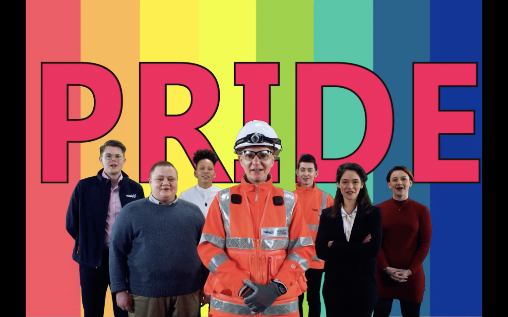 The cast of our 2021 Pride film 'Do I Offend You?'