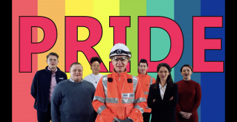 The cast of our 2021 Pride film 'Do I Offend You?'