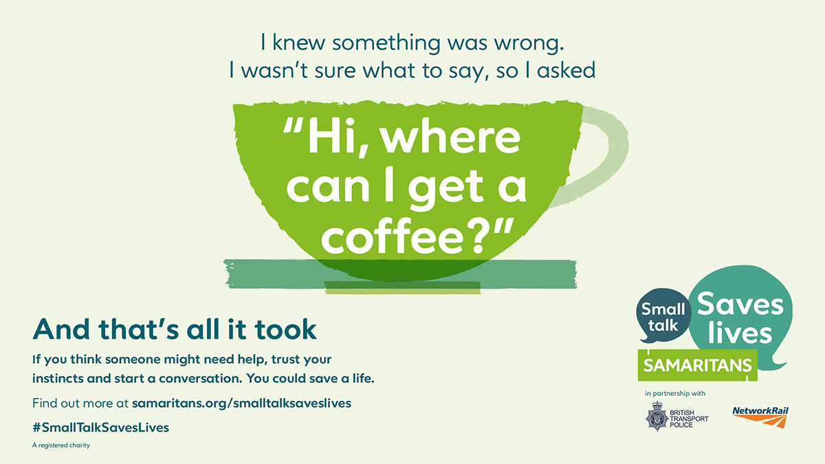 Small Talk Saves Lives Network Rail