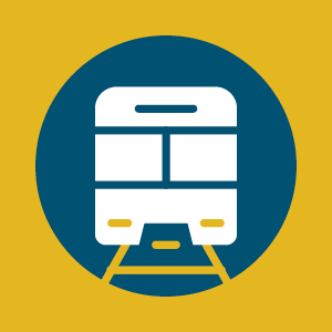 Discount on the rail icon