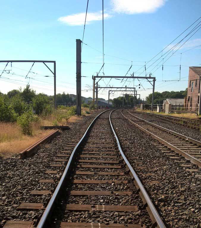 Buckled rail - Network Rail