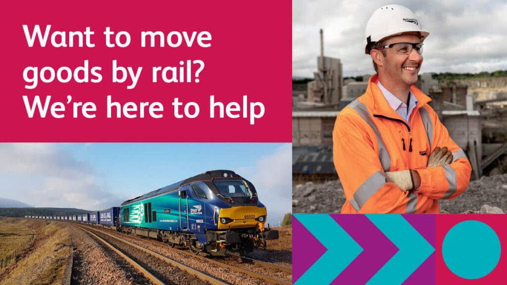 Want to move goods by rail? We're here to help