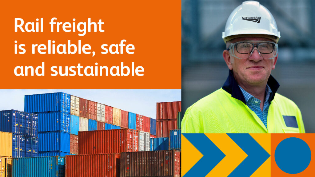 Rail freight is reliable, safe and sustainable