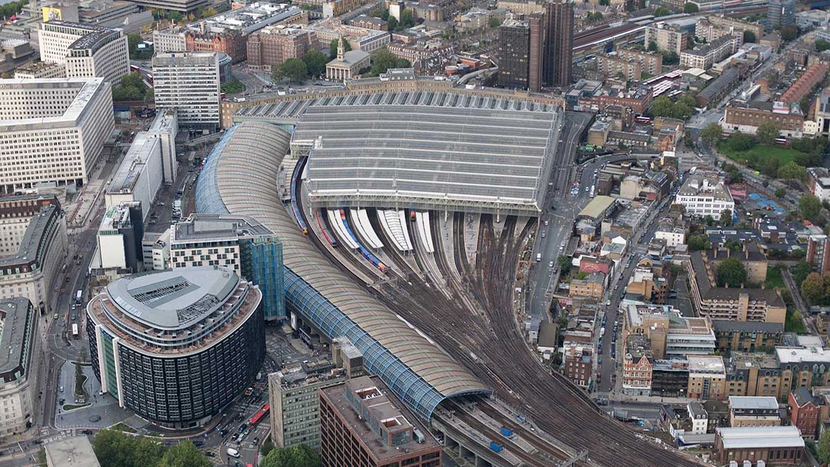 Waterloo station background