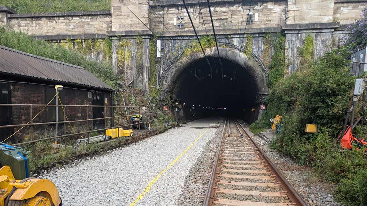 August bank holiday works on the Severn Tunnel