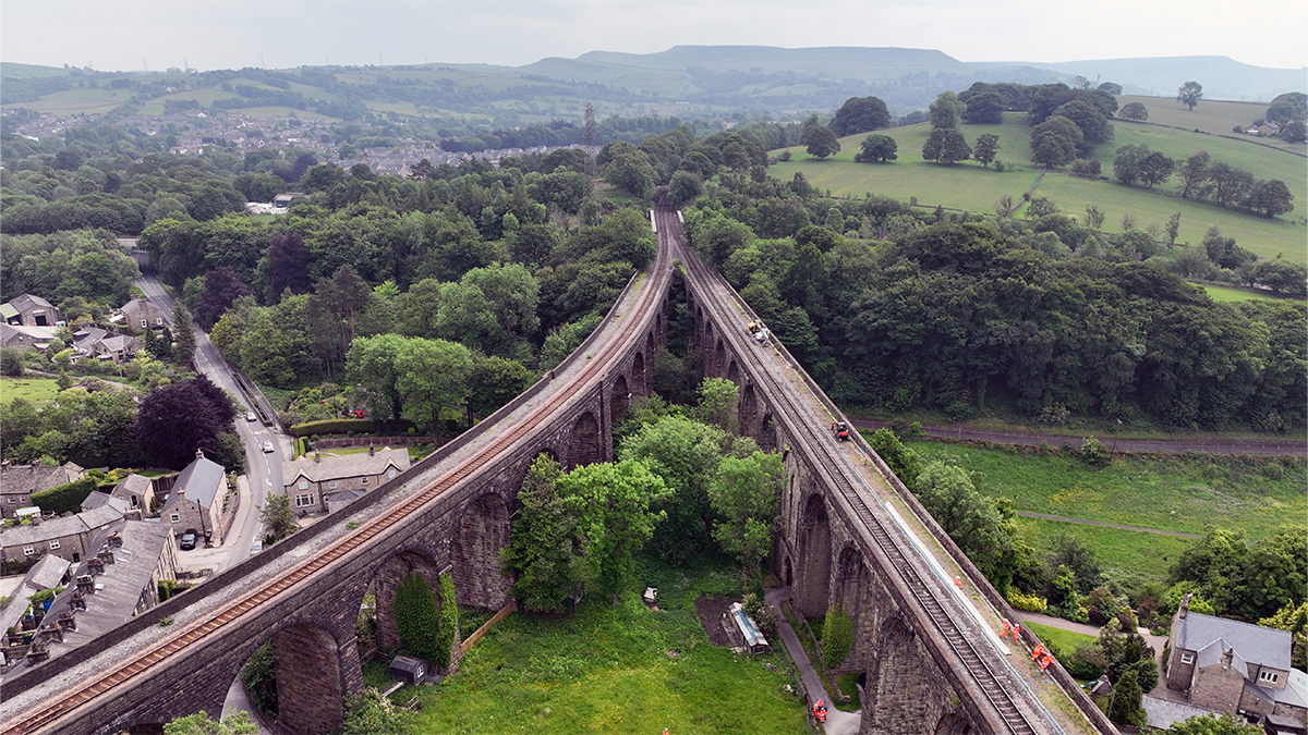 Keeping freight on track: renewing a Victorian viaduct in the Peak District