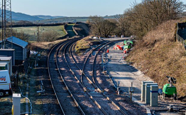 Reopening Horton quarry rail link after 60 years