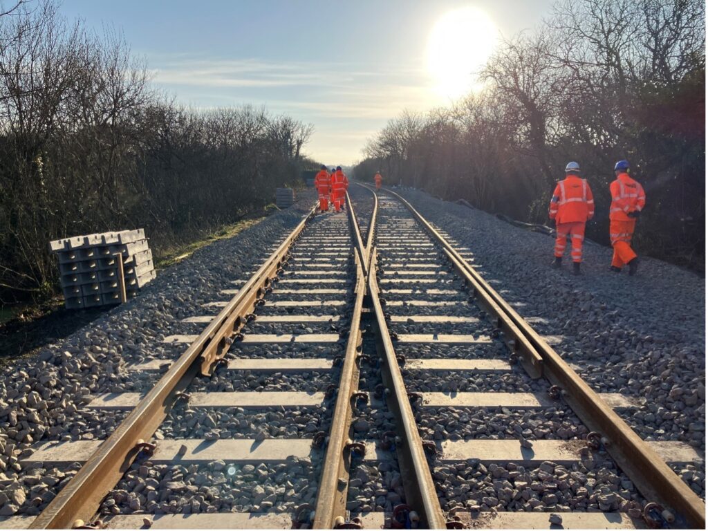 New passing loop at Goss Moor