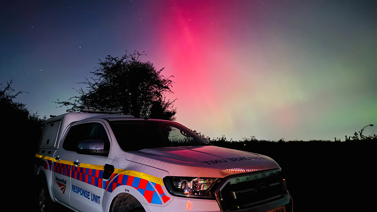 Space weather and the railway