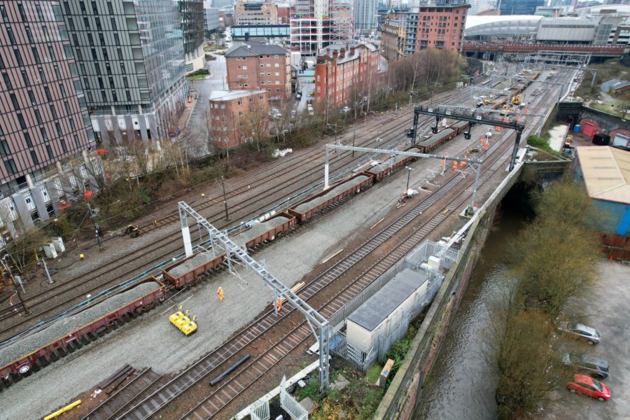 Network Rail completes major rail upgrade in Manchester as part of Transpennine Route Upgrade 3