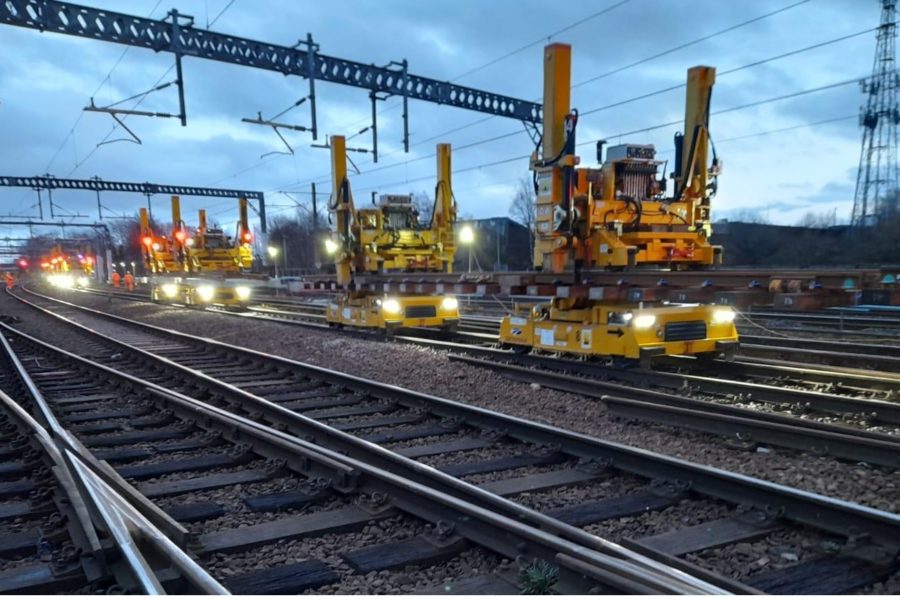 Network Rail completes major rail upgrade in Manchester as part of Transpennine Route Upgrade 2