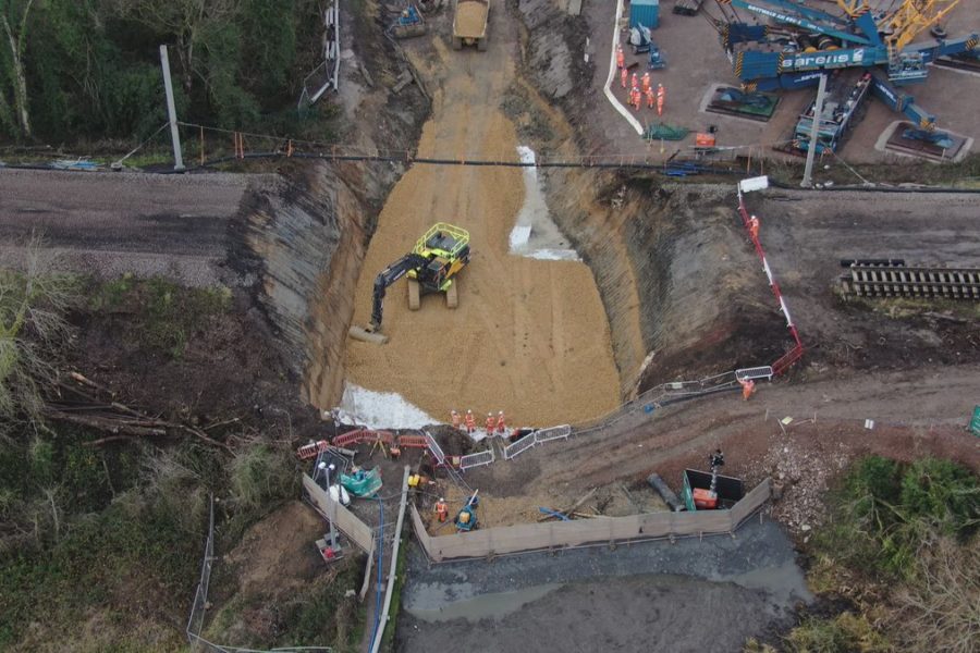 Ocean Bridge_foundations laid