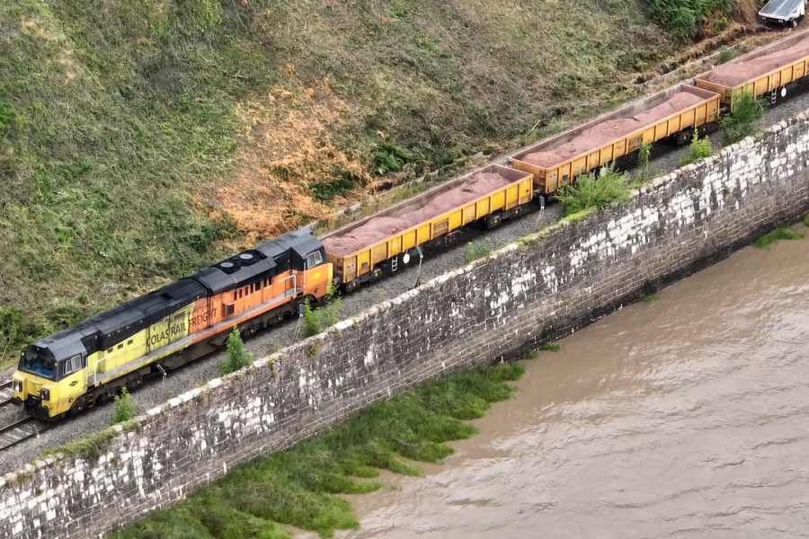 15,000 tonnes of soil removed – severn estuary – Aug2022