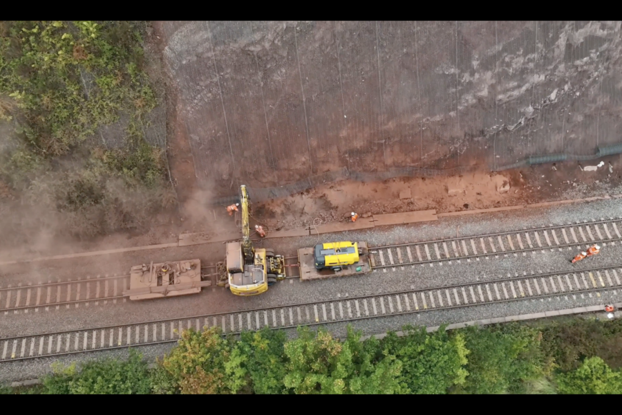 Aerial shot of rock bolt drills_SERP