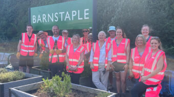 Banrstaple volunteer day 1