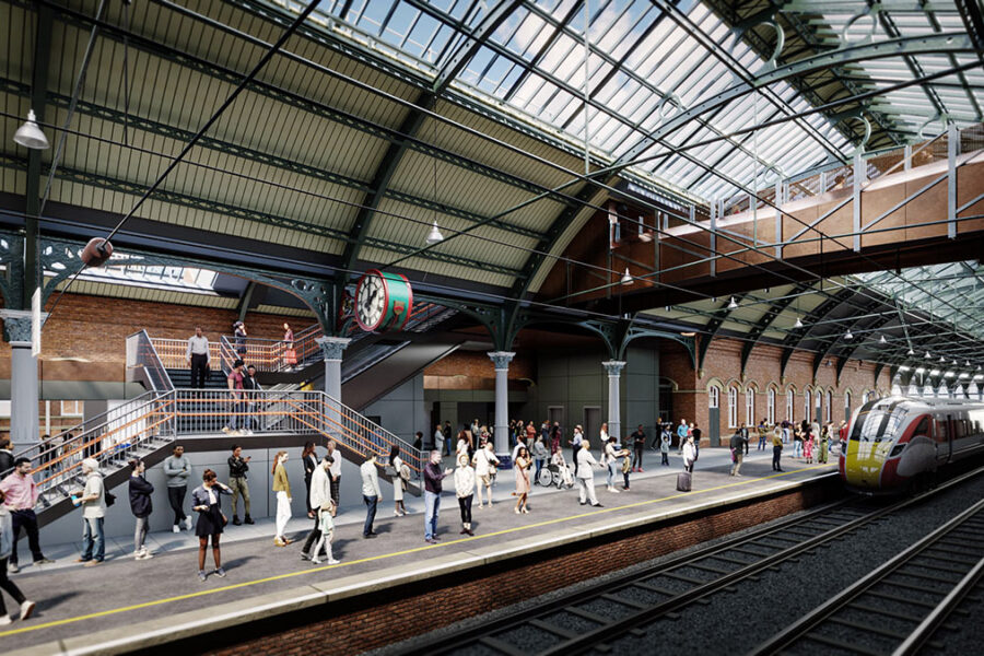 CGI-image-showing-Platform-1-at-Darlington-station
