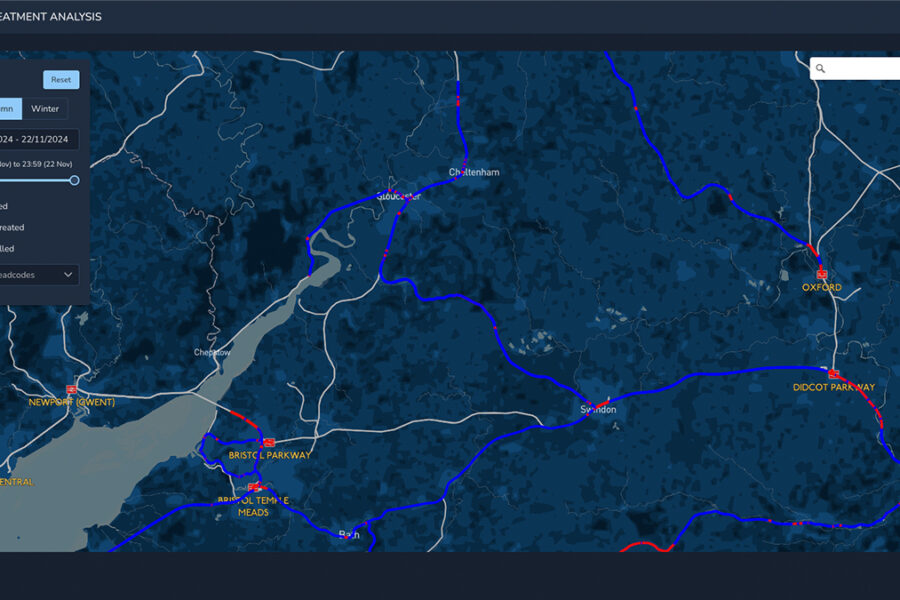 Example dashboard from the seasonal intelligence platform monitoring tool.