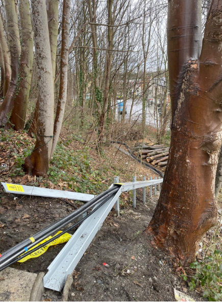 HitherGreen_Cable diversion