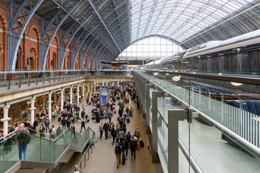 London St Pancras – interior