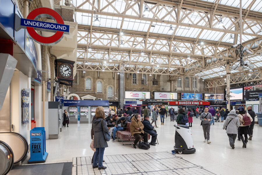 London Charing Cross station – internal