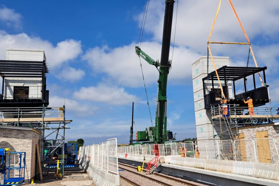 Bristol Brabazon Footbridge-installation