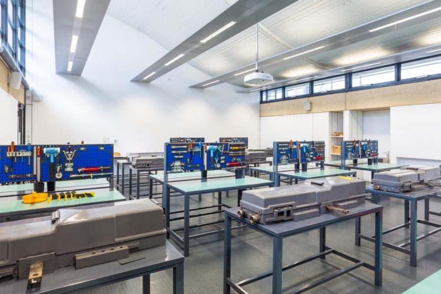Apprentice training centre workshop