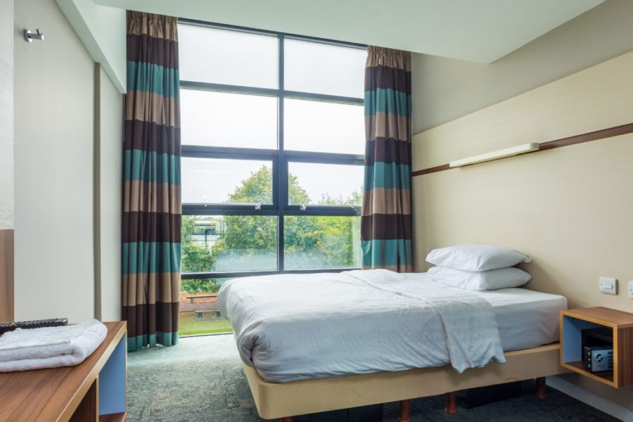 Apprentice training centre bedroom