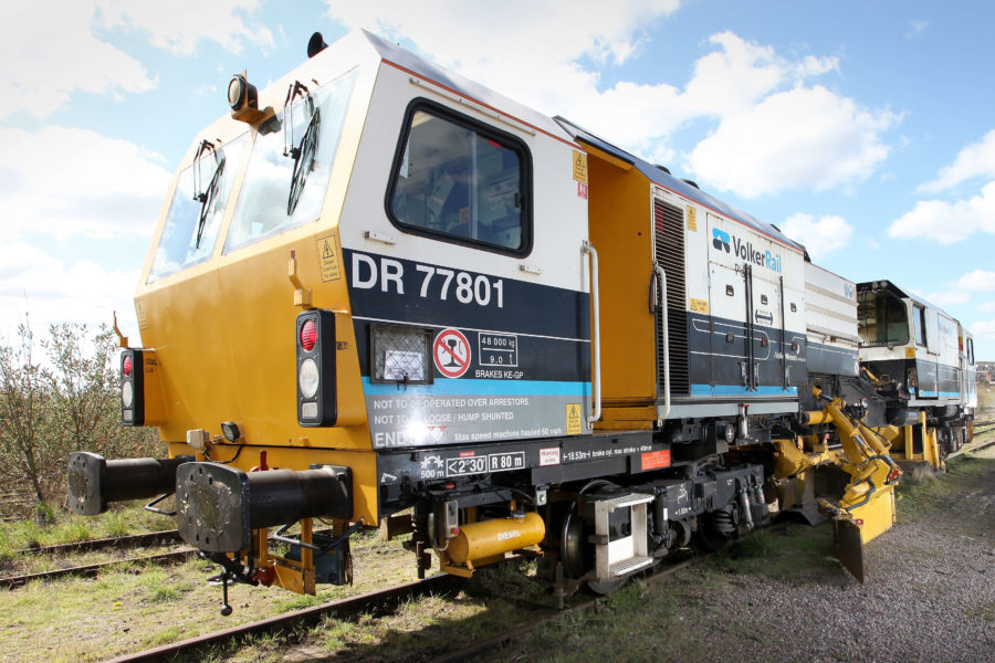 VolkerRail ballast regulator unit