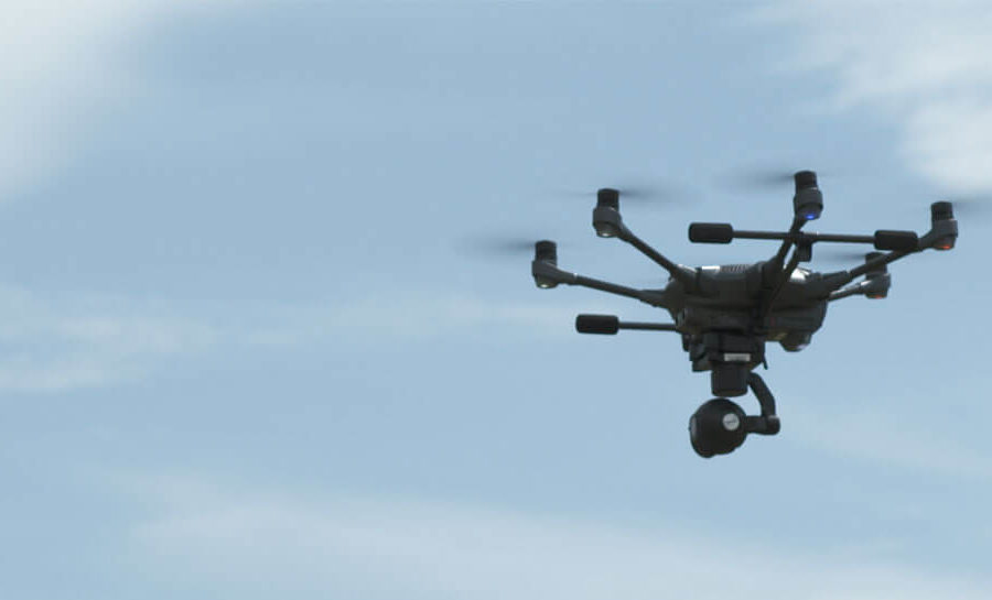 Air operations typhoon drone