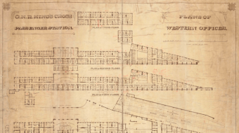 Old plans of King's Cross station