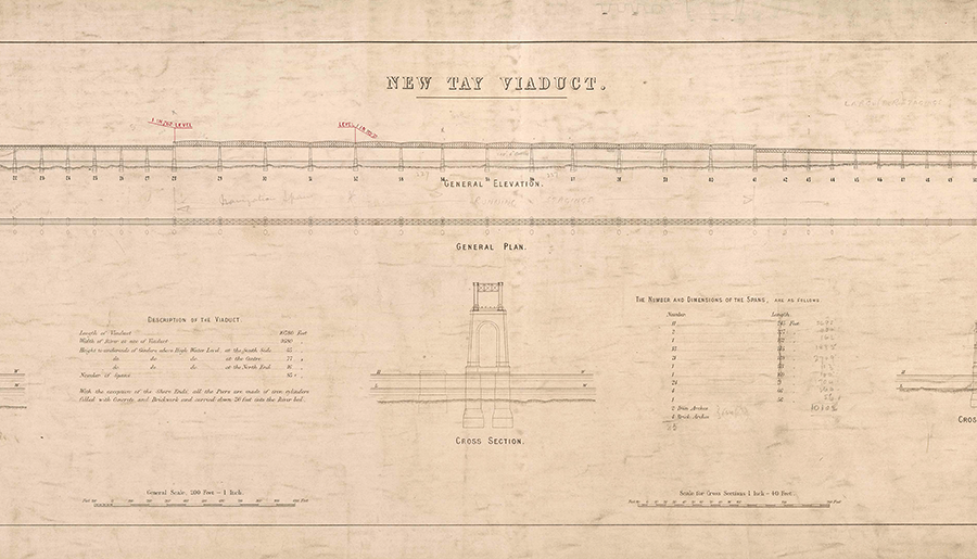 New plan of New Tay Viaduct