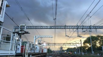 Anglia OLE renewals at Gidea Park